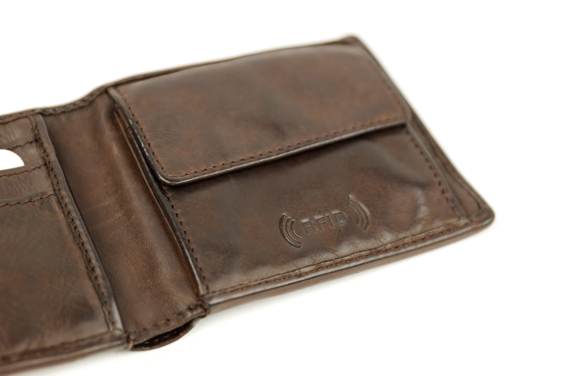 Bear Design Fabian CL8754 billfold portemonnee bruin muntgeld