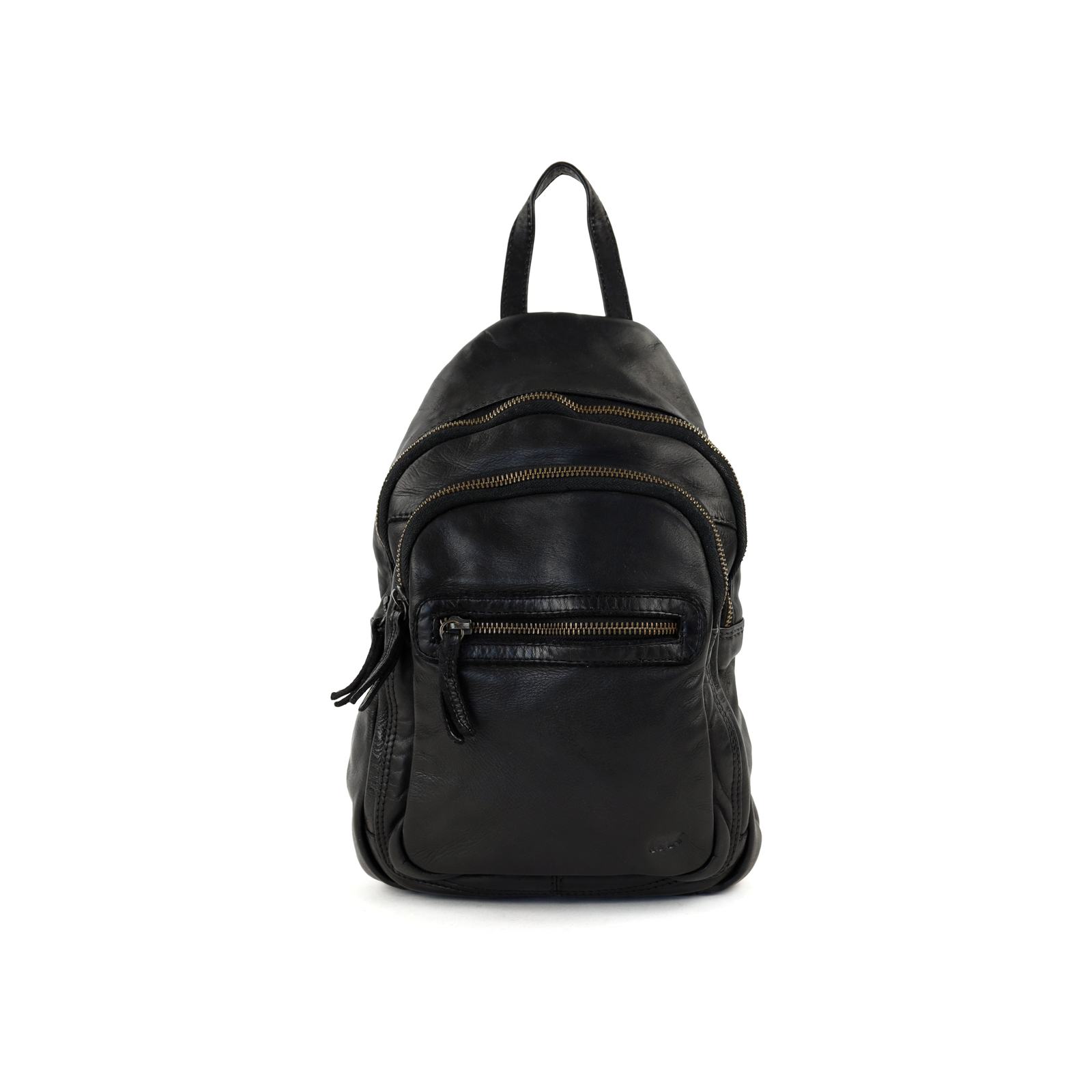 Bear Design Joy Rugzak CL 36413 | Leren rugzak zwart voorkant