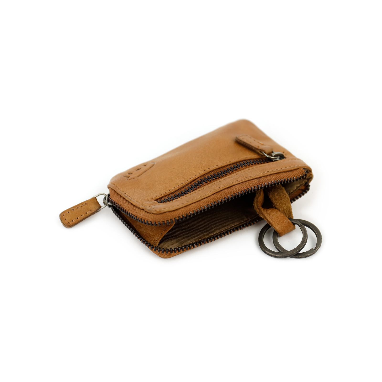 Bear Design Lukas Sleuteletui CP 6708 | Leren sleuteletui taupe open
