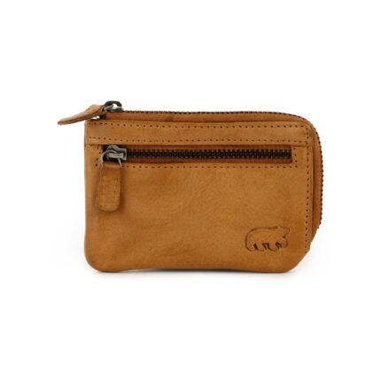 Bear Design Lukas Sleuteletui CP 6708 | Leren sleuteletui taupe voorkant