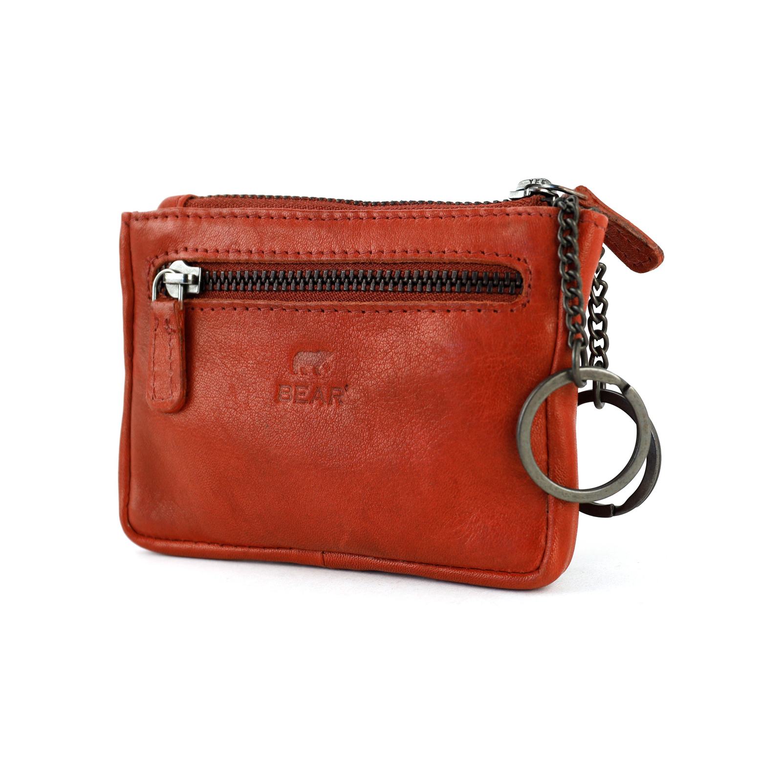 Bear Design Lyla Sleuteletui CP 7616 | Leren sleuteletui rood achterkant