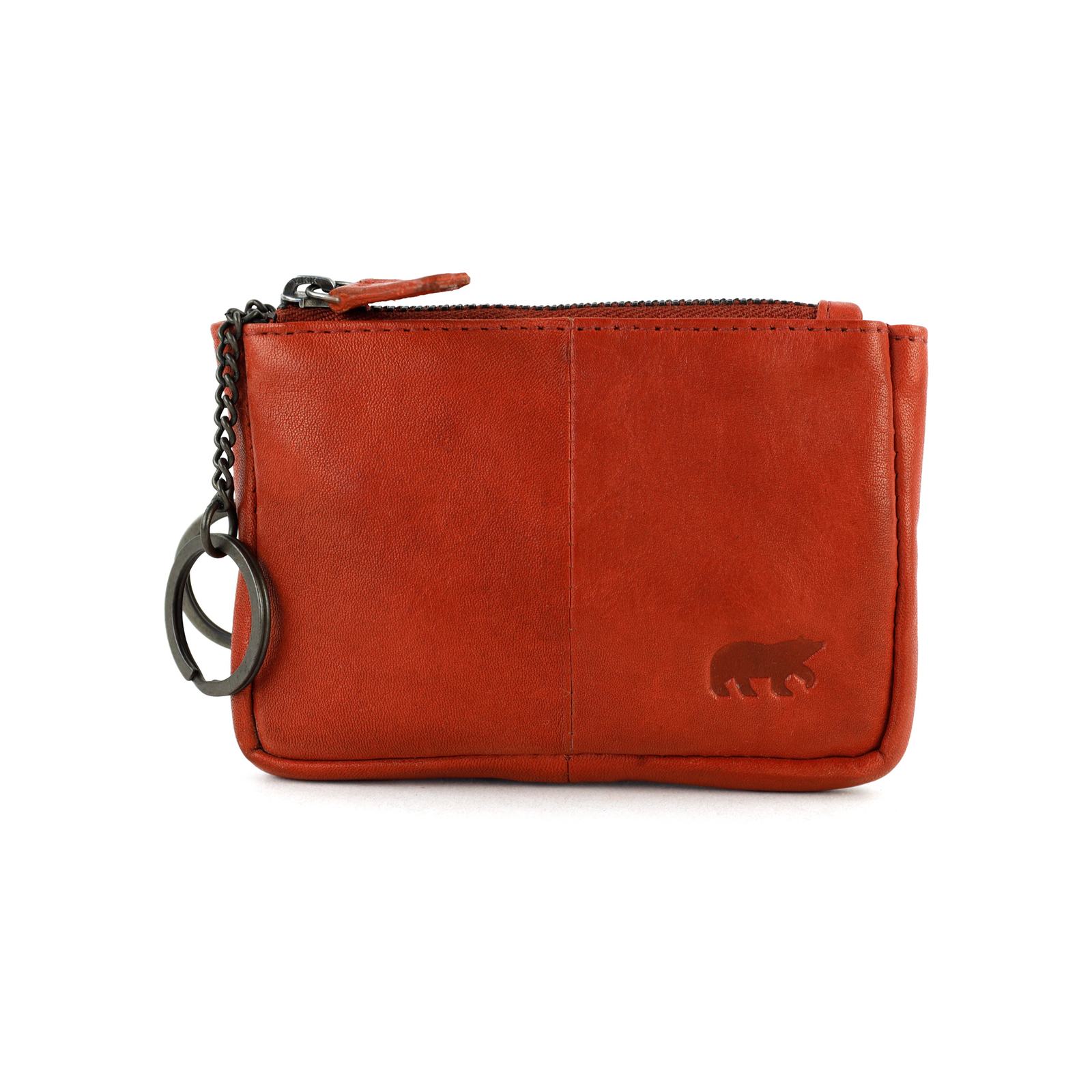 Bear Design Lyla Sleuteletui CP 7616 | Leren sleuteletui rood voorkant