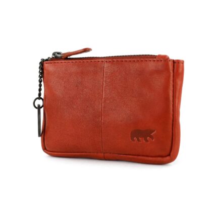 Bear Design Lyla Sleuteletui CP 7616 | Leren sleuteletui rood zijkant