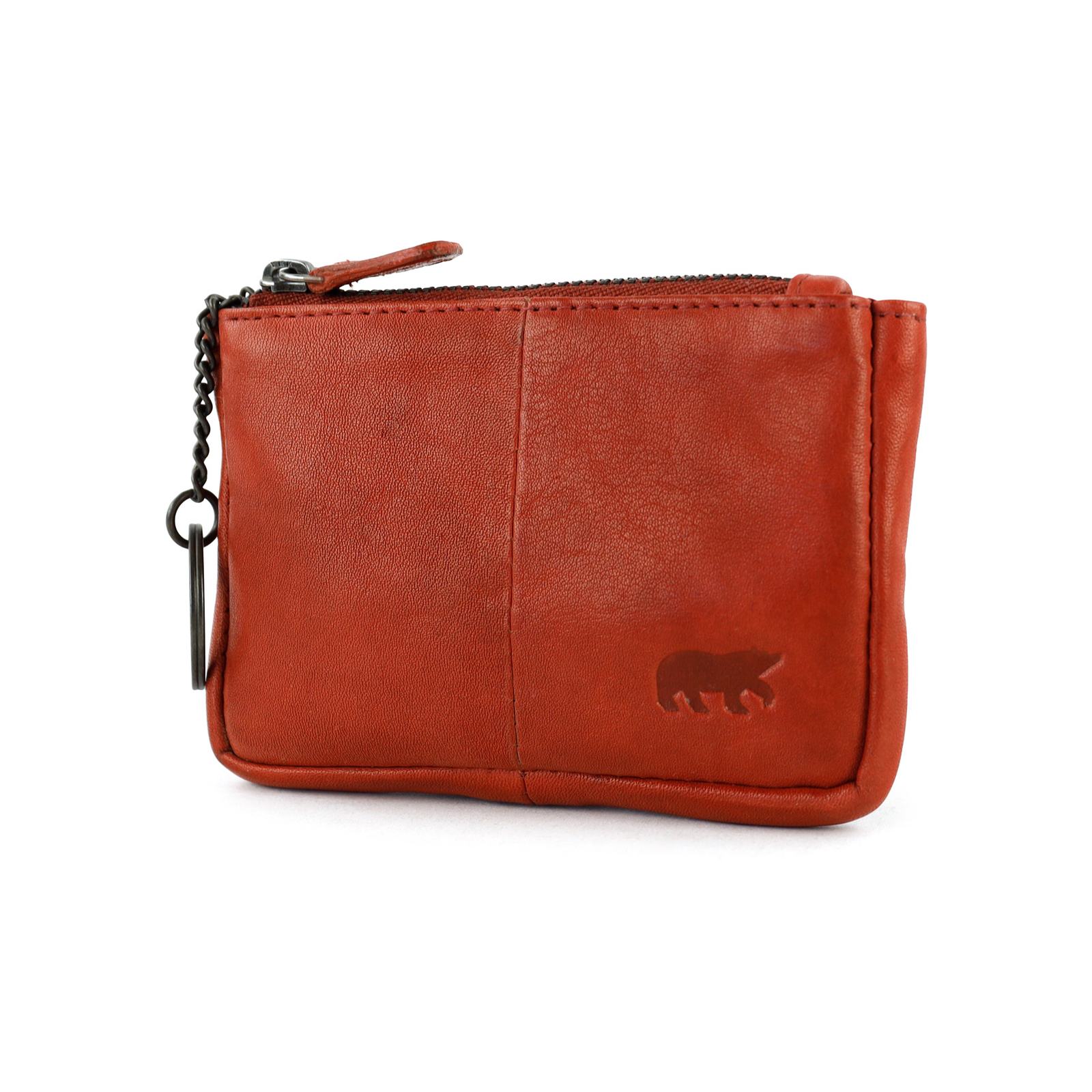 Bear Design Lyla Sleuteletui CP 7616 | Leren sleuteletui rood zijkant