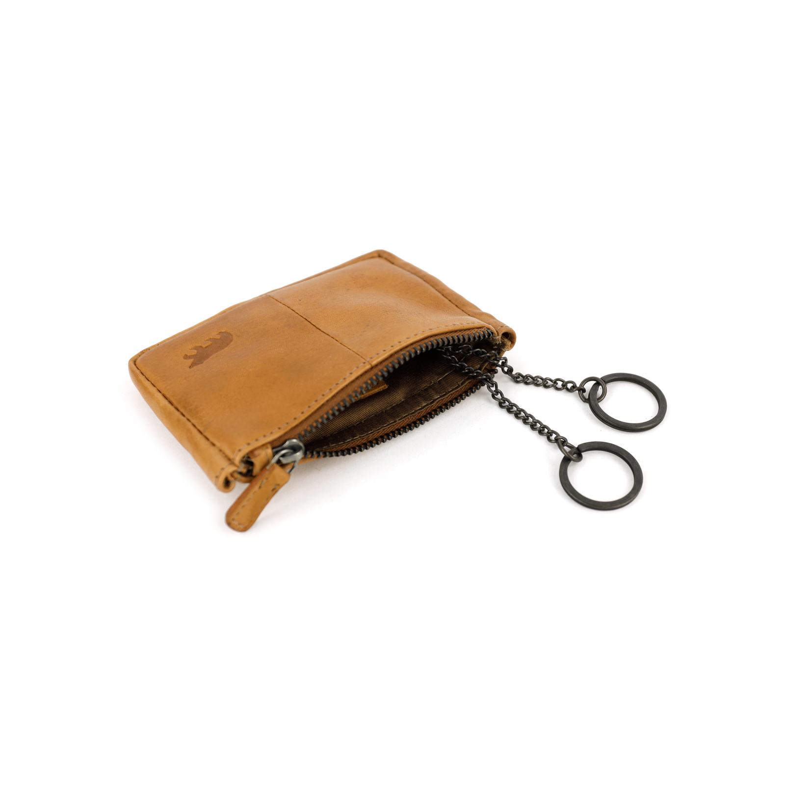 Bear Design Lyla Sleuteletui CP 7616 | Leren sleuteletui taupe open