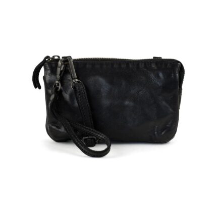 Bear Umi portemonneetasje | Cow-Lavato | CL36799 zwart voorkant