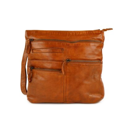 Bear Yara schoudertas | Cow-Lavato | CL40523 cognac voorkant