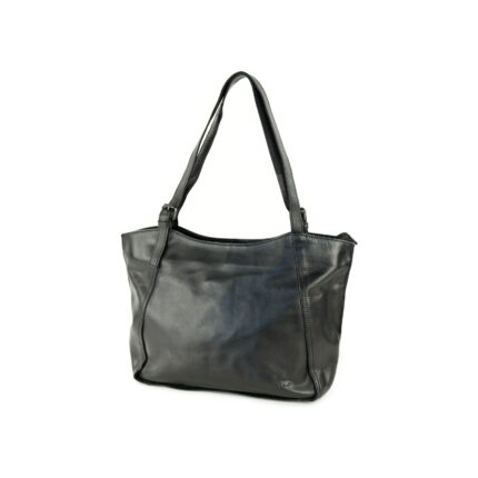 Bear Yvonne schoudertas | Cow-Lavato | CL44656 zwart schuin