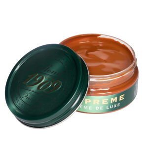 Collonil 1909 Crème de Luxe zwart 100 ml | Schoencrème glad leer lichtbruin open