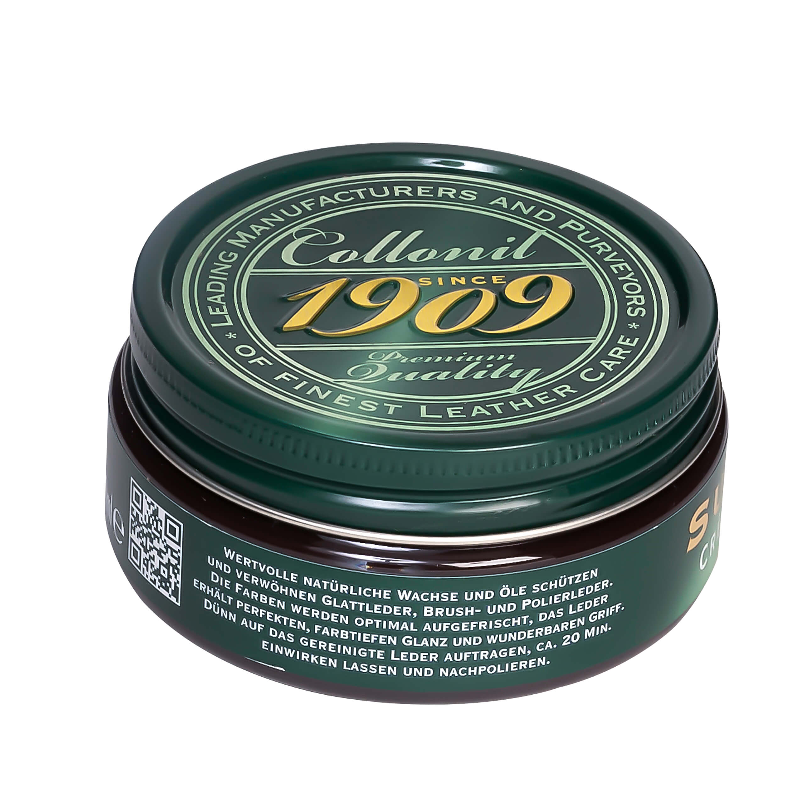 Collonil 1909 Crème de Luxe zwart 100 ml | Schoencrème glad leer bovenkant
