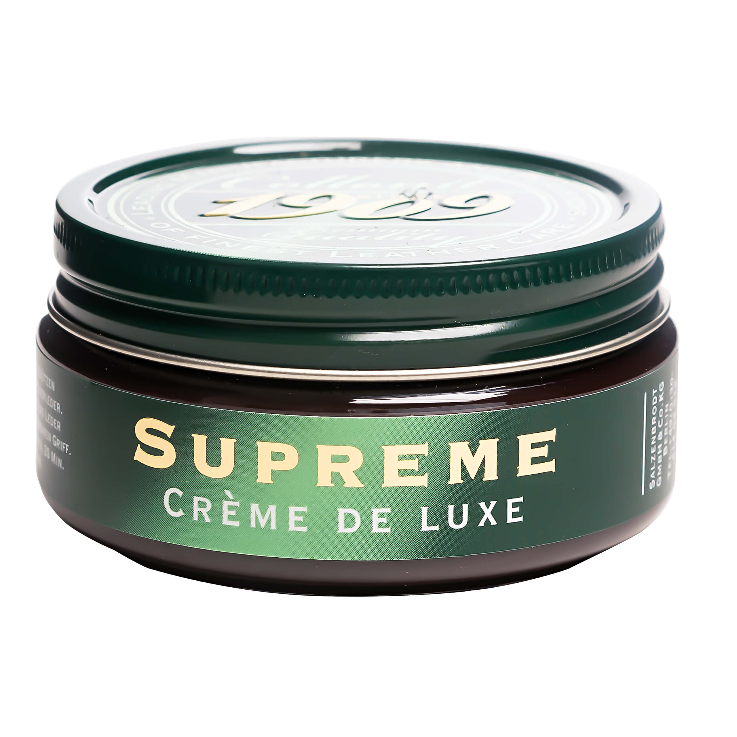 Collonil 1909 Crème de Luxe zwart 100 ml | Schoencrème glad leer voorkant