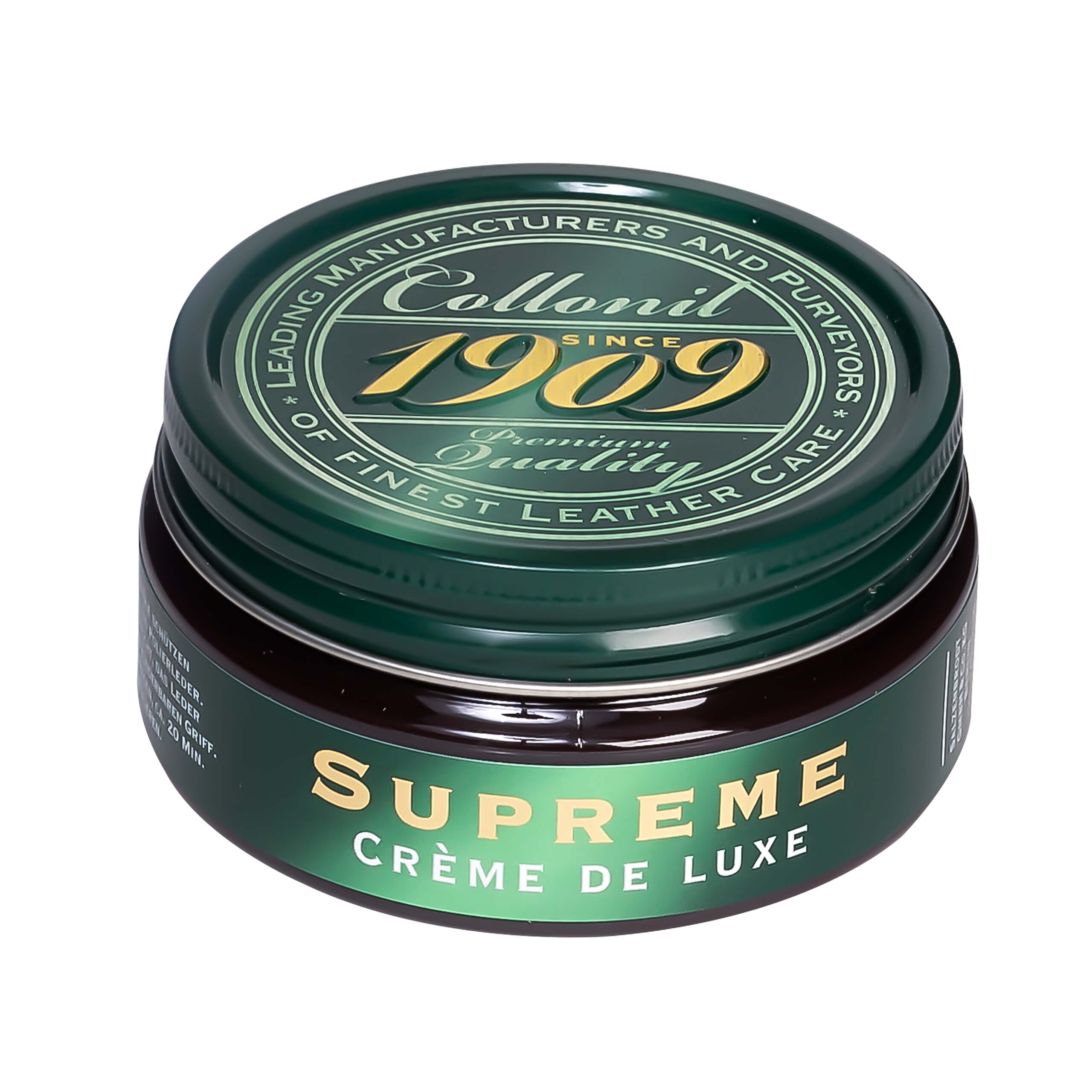 Collonil 1909 Crème de Luxe zwart 100 ml | Schoencrème glad leer bovenkant