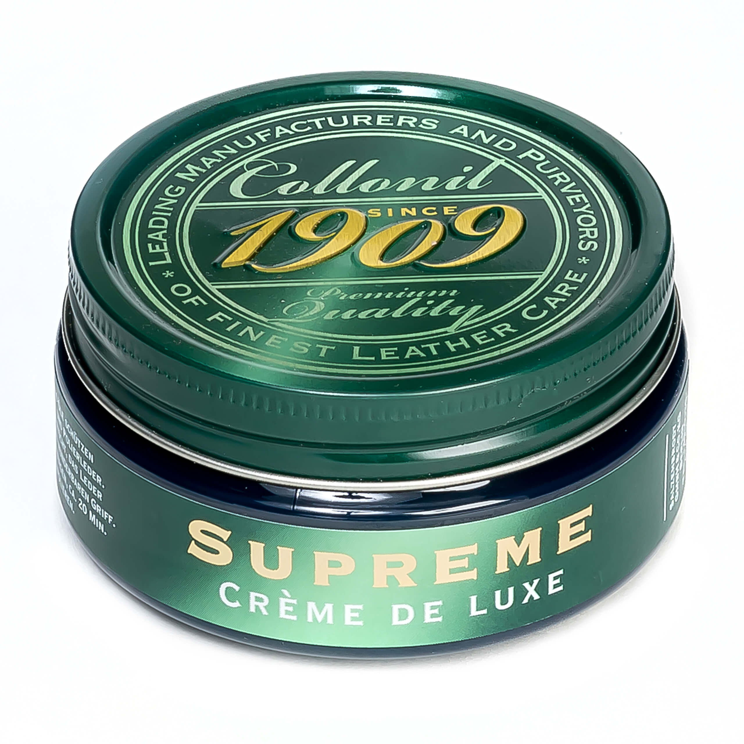 Collonil 1909 Crème de Luxe zwart 100 ml | Schoencrème glad leer bovenkant
