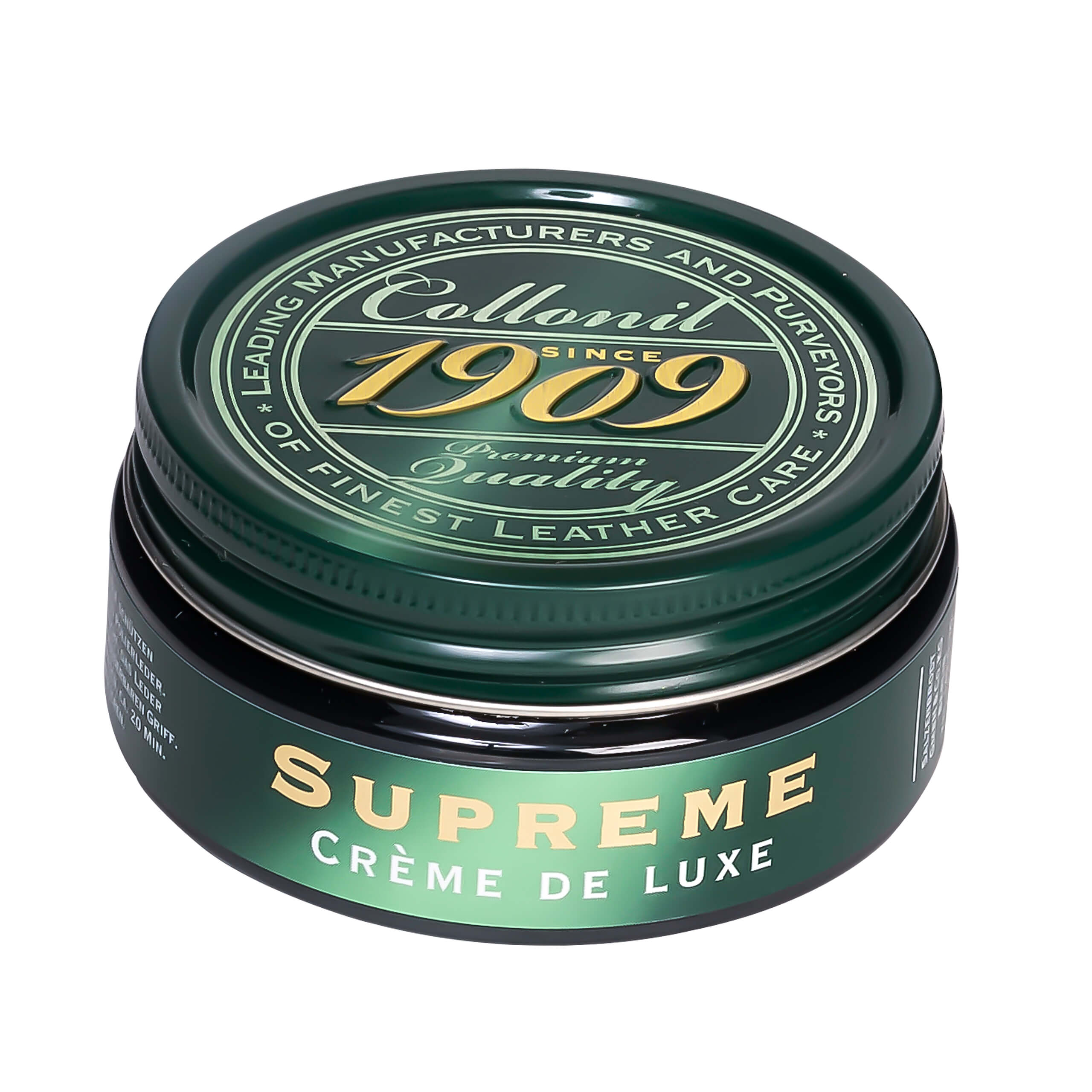 Collonil 1909 Crème de Luxe zwart 100 ml | Schoencrème glad leer bovenkant