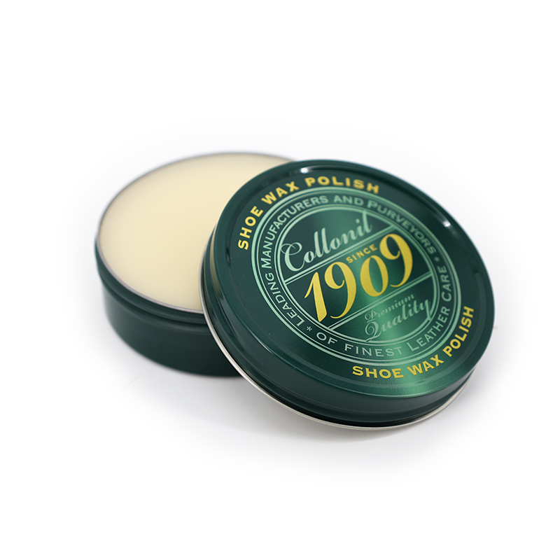 Collonil 1909 Wax Polish 75 ml | Waxpoets voor glad leer kleurloos open