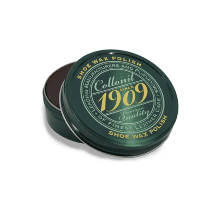 Collonil 1909 Wax Polish 75 ml | Waxpoets voor glad leer donkerbruin detail