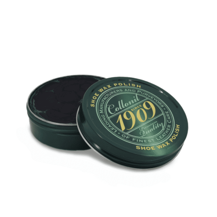 Collonil 1909 Wax Polish 75 ml | Waxpoets voor glad leer zwart open