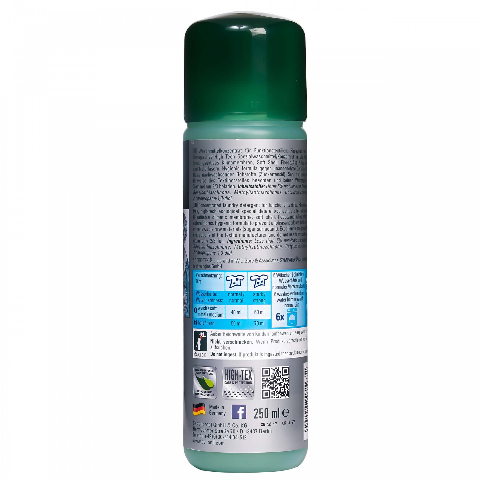 Collonil Active Combi Set 2x 250 ml | Reinigen en impregneren achterkant