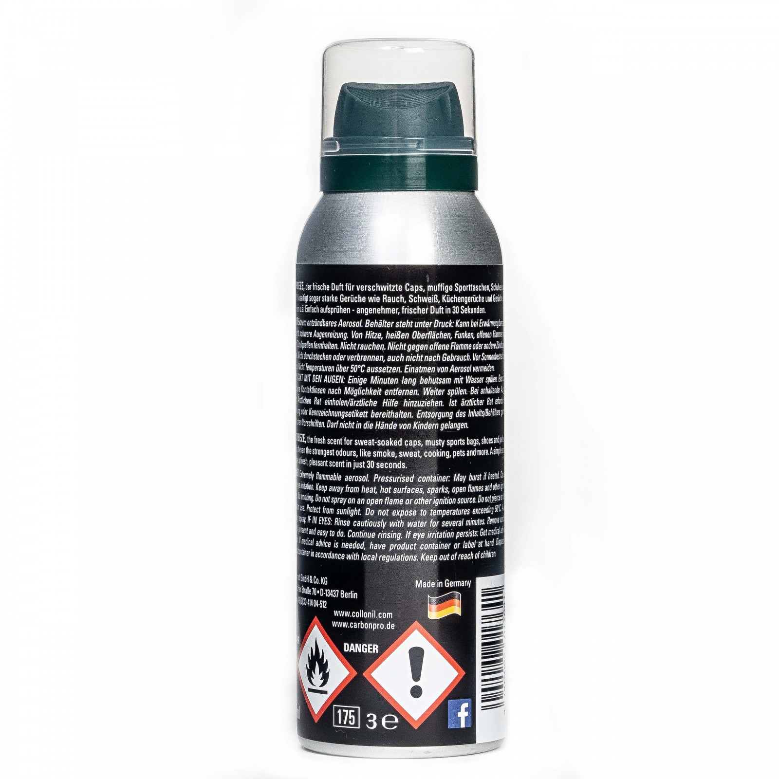 Collonil Breeze 125 ml | Geurtjes neutraliseren achterkant