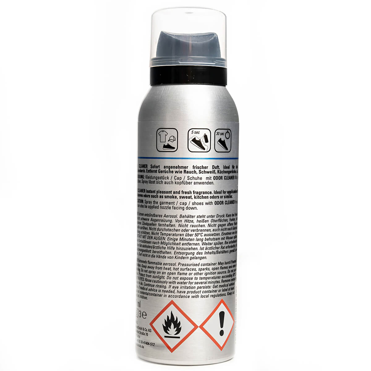 Collonil Carbon Odor Cleaner 125 ml | Geur aanpakken achterkant