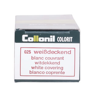 Collonil Colorit extra dekkende schoensmeer | 50 ml witdekkend voorkant