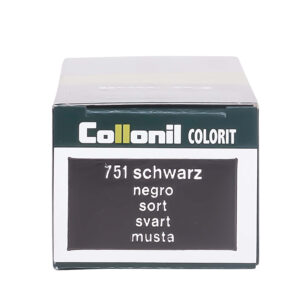 Collonil Colorit extra dekkende schoensmeer | 50 ml zwart voorkant