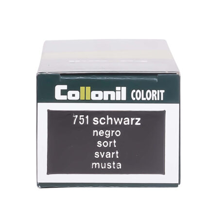 Collonil Colorit extra dekkende schoensmeer | 50 ml zwart voorkant