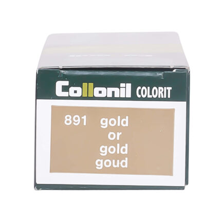 Collonil Colorit extra dekkende schoensmeer | 50 ml goudkleur voorkant