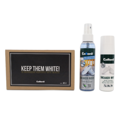 Collonil Keep Them White Kit | Witte sneakers set