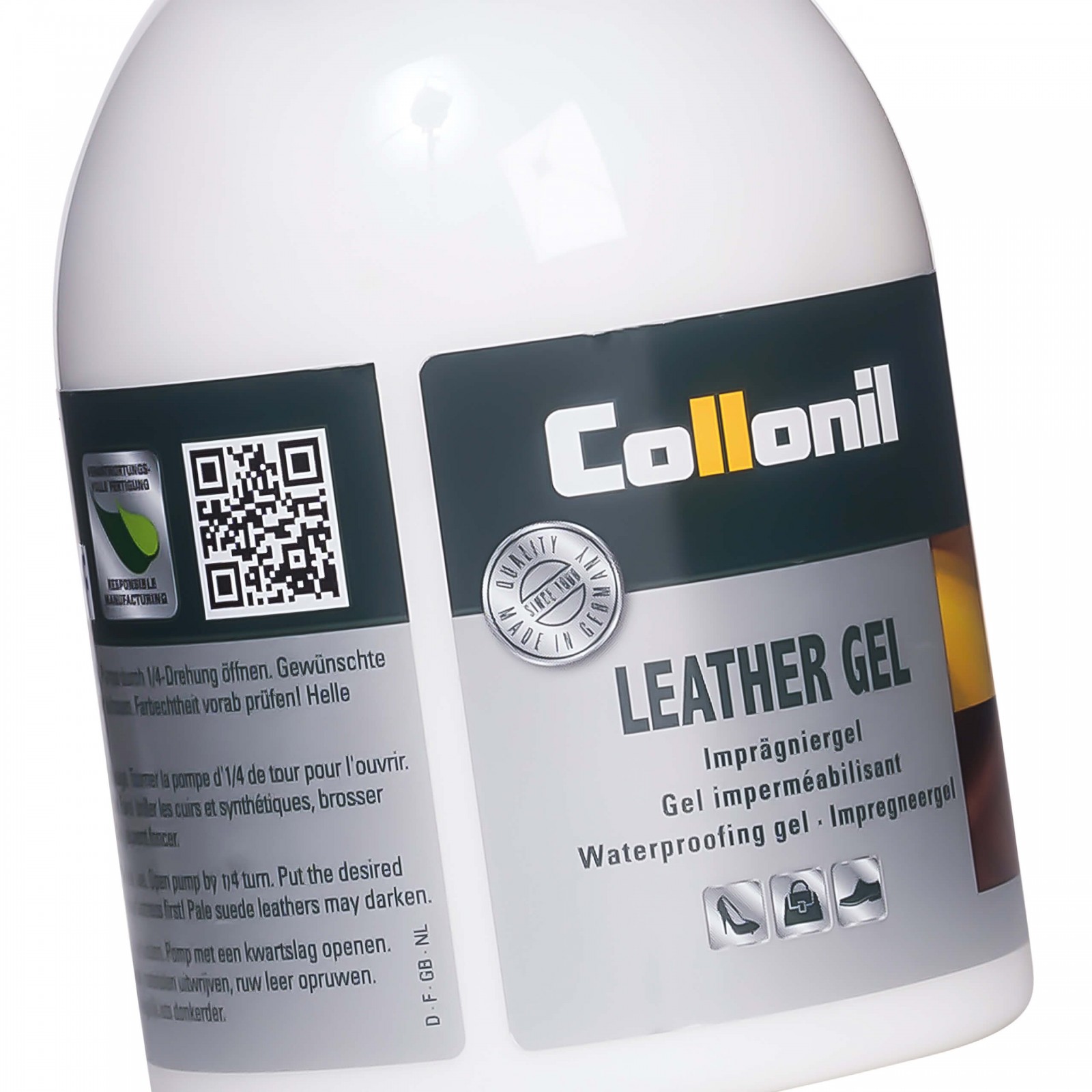 Collonil Leather Gel 230 ml | Waterafstotende gel detail 2