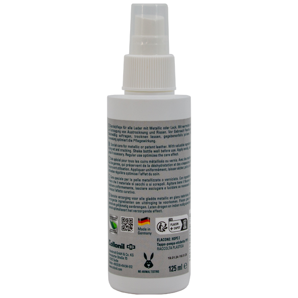 Collonil Metallic Care 125 ml | Metallic leer verzorgen achterkant