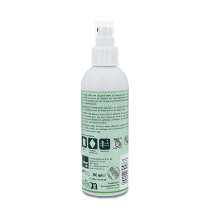 Collonil Organic Care 200 ml | Verzorgingsspray vegan achterkant