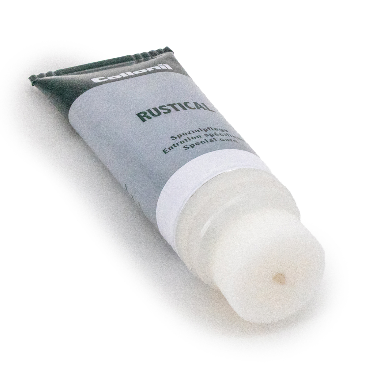 Collonil Rustical Tube 75 ml | Verzorging voor gevet leer donkerbruin detail