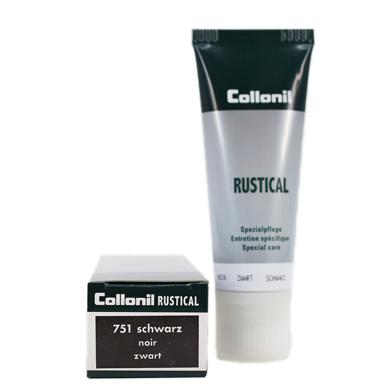 Collonil Rustical Tube 75 ml | Verzorging voor gevet leer zwart voorkant