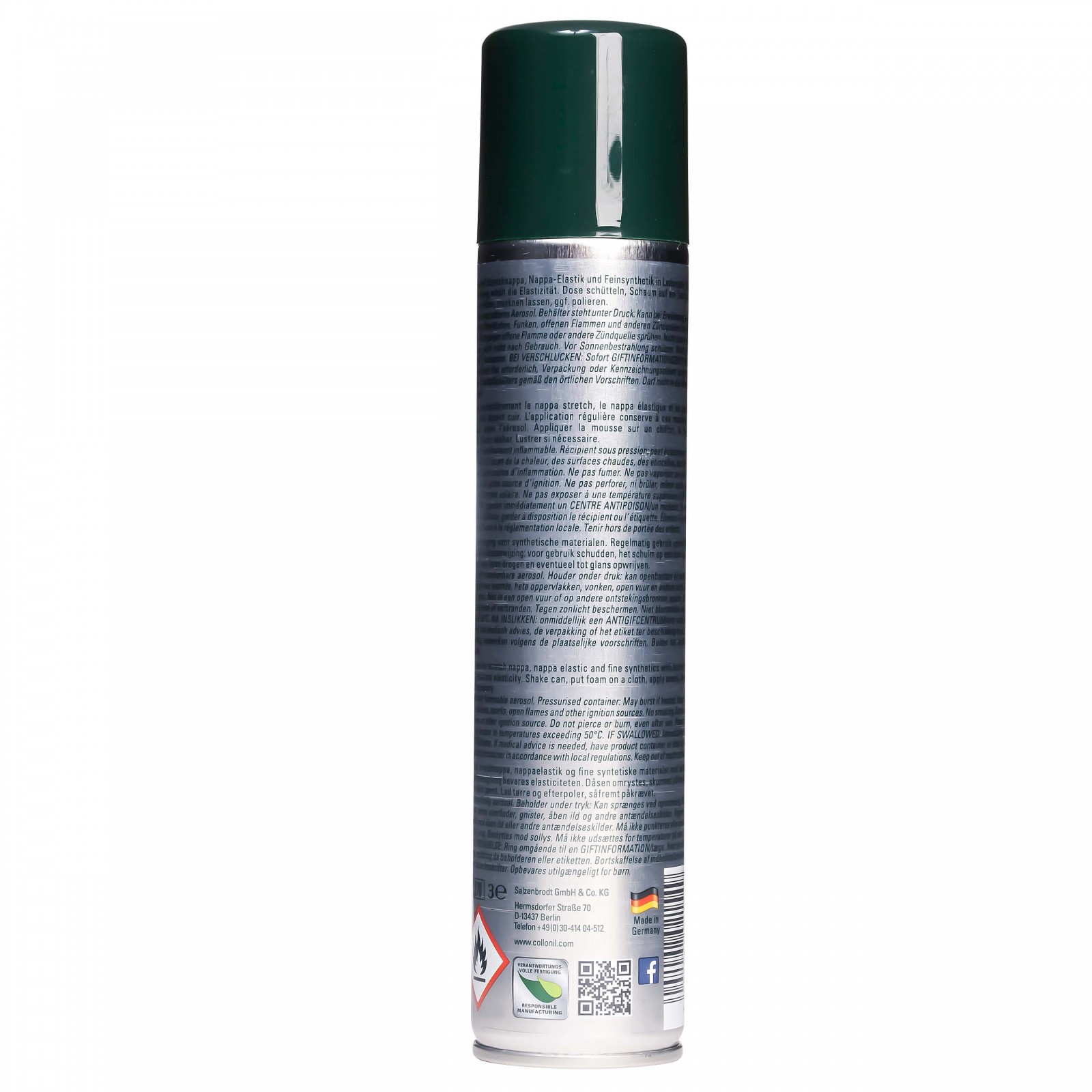 Collonil Syncare Mousse 200 ml | Synthetisch verzorgen achterkant