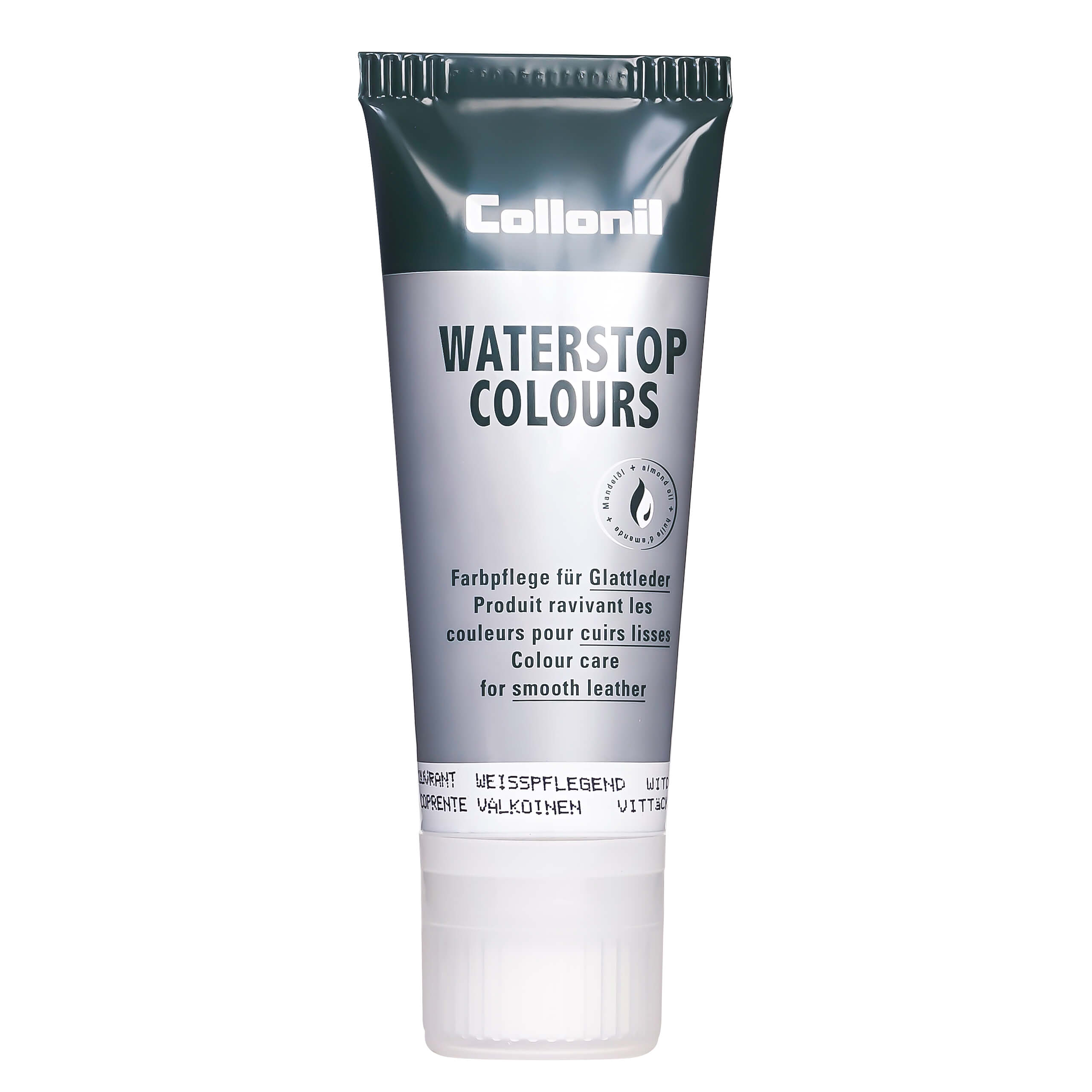 Collonil Waterstop Colours | Impregneer wax voor glad leer witdekkend tube
