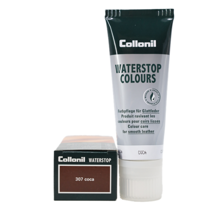 Collonil Waterstop Colours | Impregneer wax voor glad leer coca voorkant