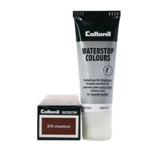 Collonil Waterstop Colours | Impregneer wax voor glad leer chestnut voorkant