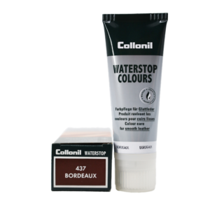 Collonil Waterstop Colours | Impregneer wax voor glad leer bordeaux voorkant