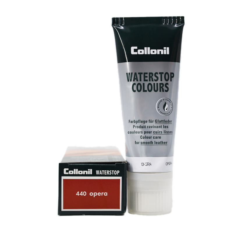 Collonil Waterstop Colours | Impregneer wax voor glad leer opera voorkant