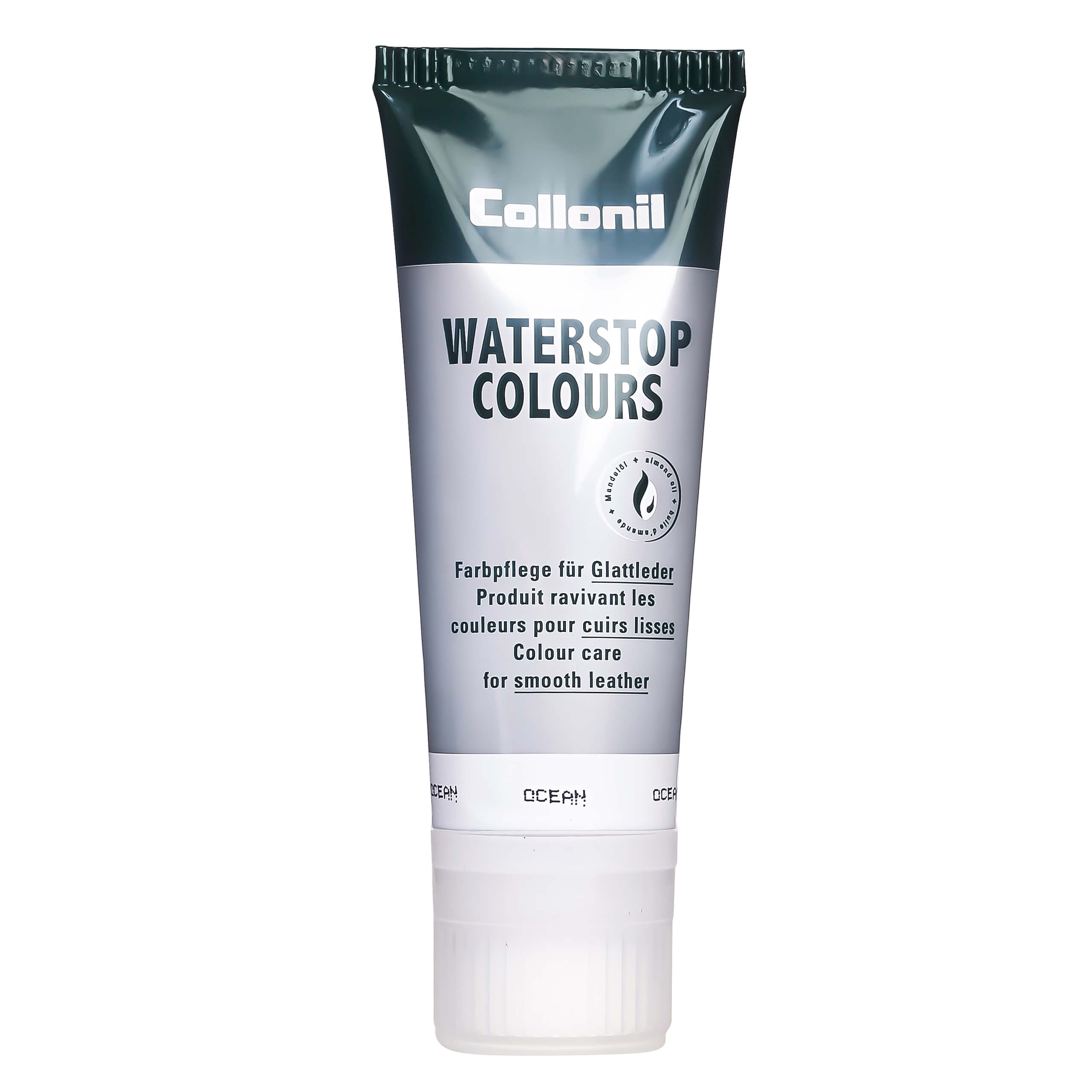 Collonil Waterstop Colours | Impregneer wax voor glad leer donkerblauw tube