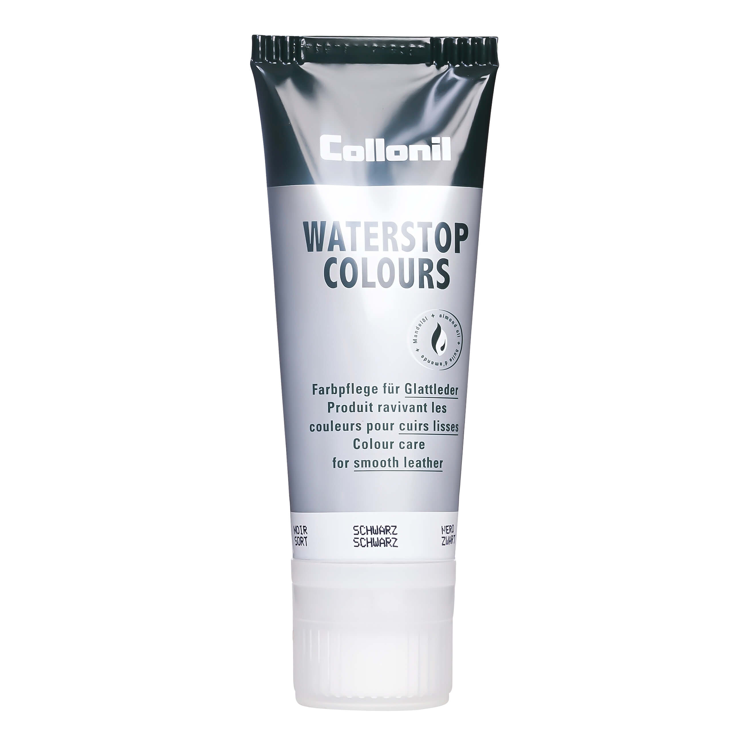 Collonil Waterstop Colours | Impregneer wax voor glad leer zwart tube