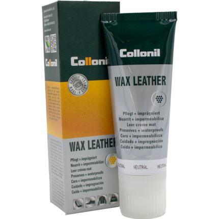 Collonil Wax Leather Tube 75 ml | Waxcrème voor waxleer voorkant