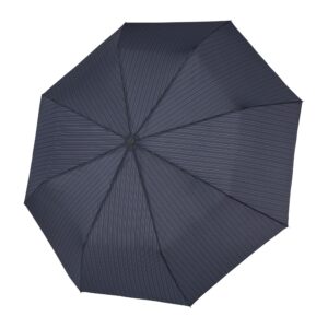 Doppler Carbonsteel Magic paraplu shades blue opvouwbaar open