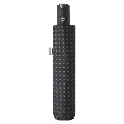 Doppler Carbonsteel Magic paraplu space black opvouwbaar dicht