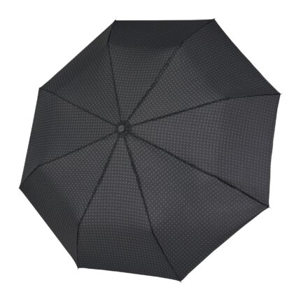 Doppler Carbonsteel Magic paraplu space black opvouwbaar open