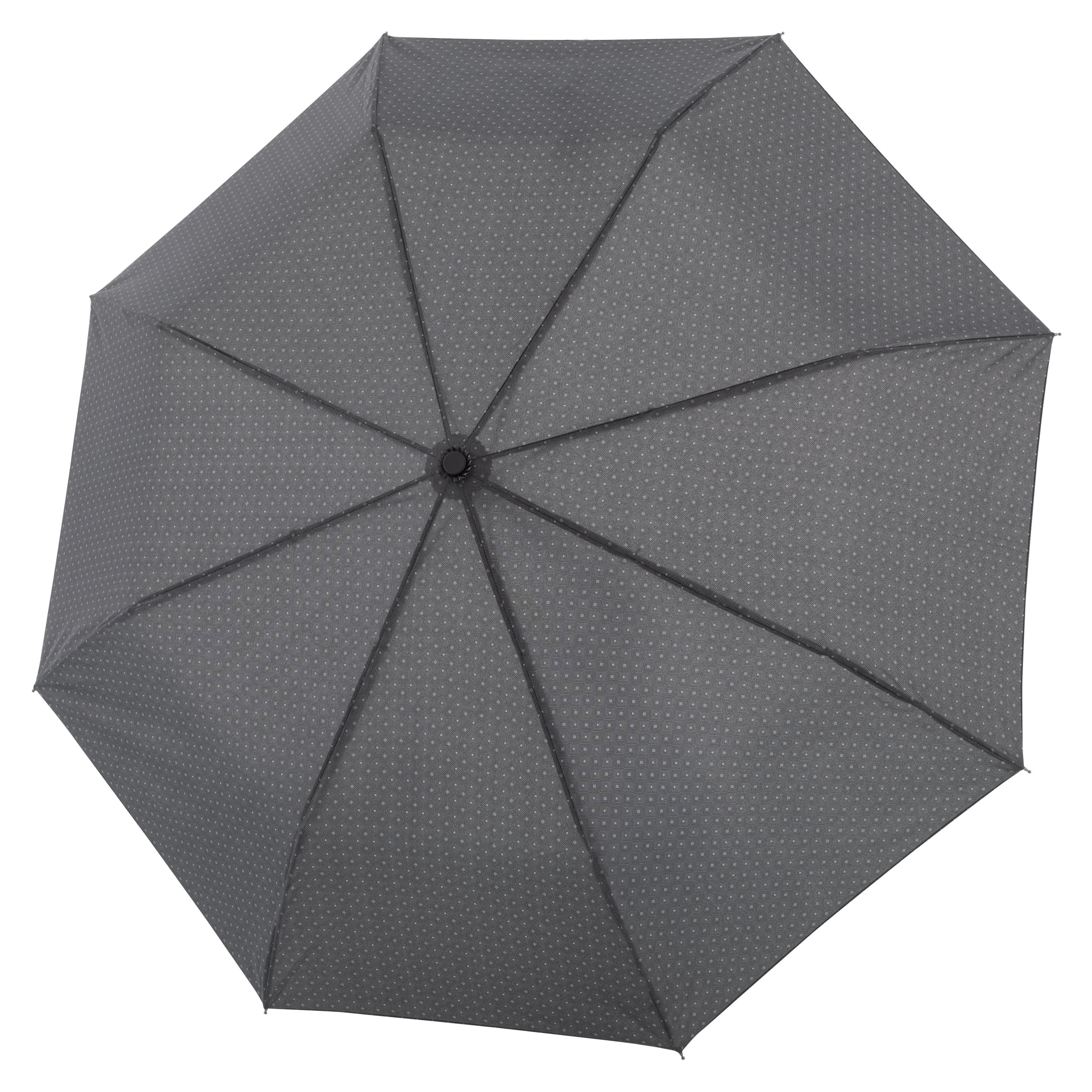 Doppler Fiber Magic Superstrong paraplu spencer grey open