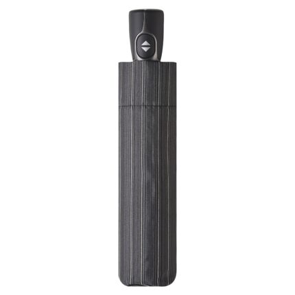 Doppler Fiber Magic paraplu classy stripes grey dicht
