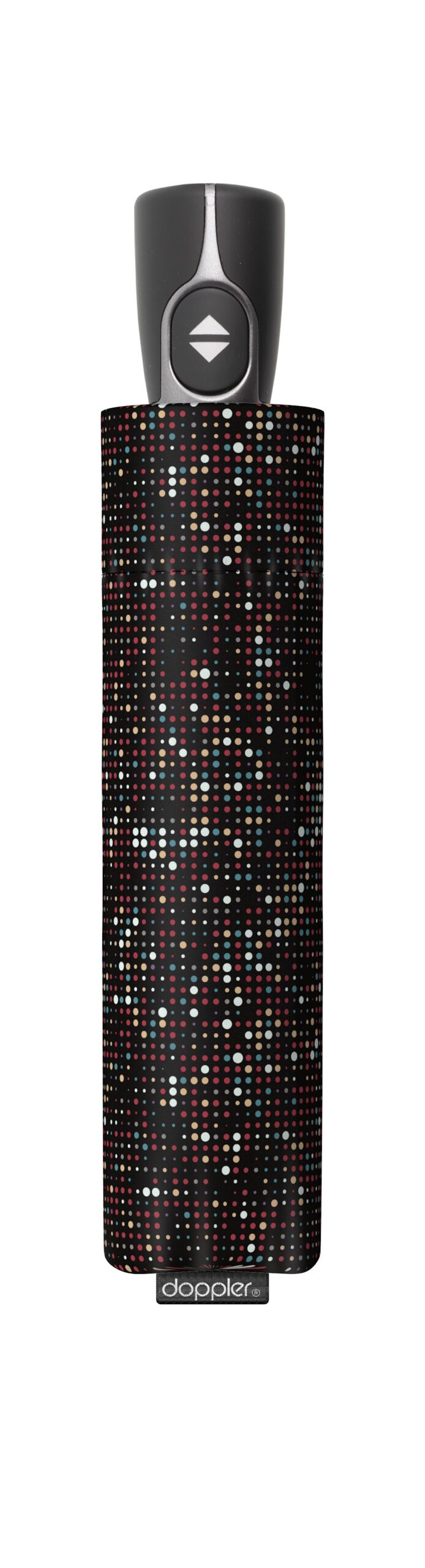 Doppler Fiber Magic paraplu spotlight black open