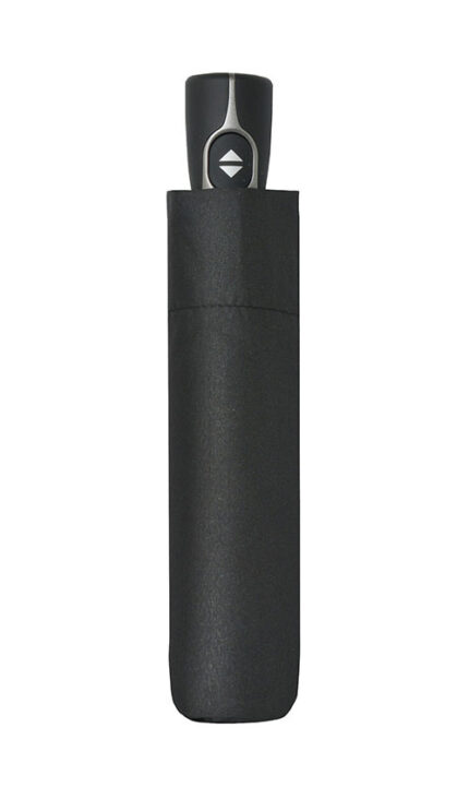 Doppler Fiber Magic paraplu zwart dicht